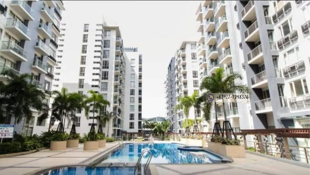 One Palm Tree Villas Condominium - Studio 9M With Balcony - Across Terminal 3 Airport Manila Apartment